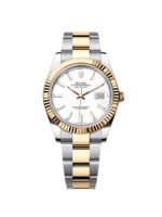 Rolex  Datejust 41mm 126333 White Index Oyster Steel and Yellow Gold Mens Watch - Image 2