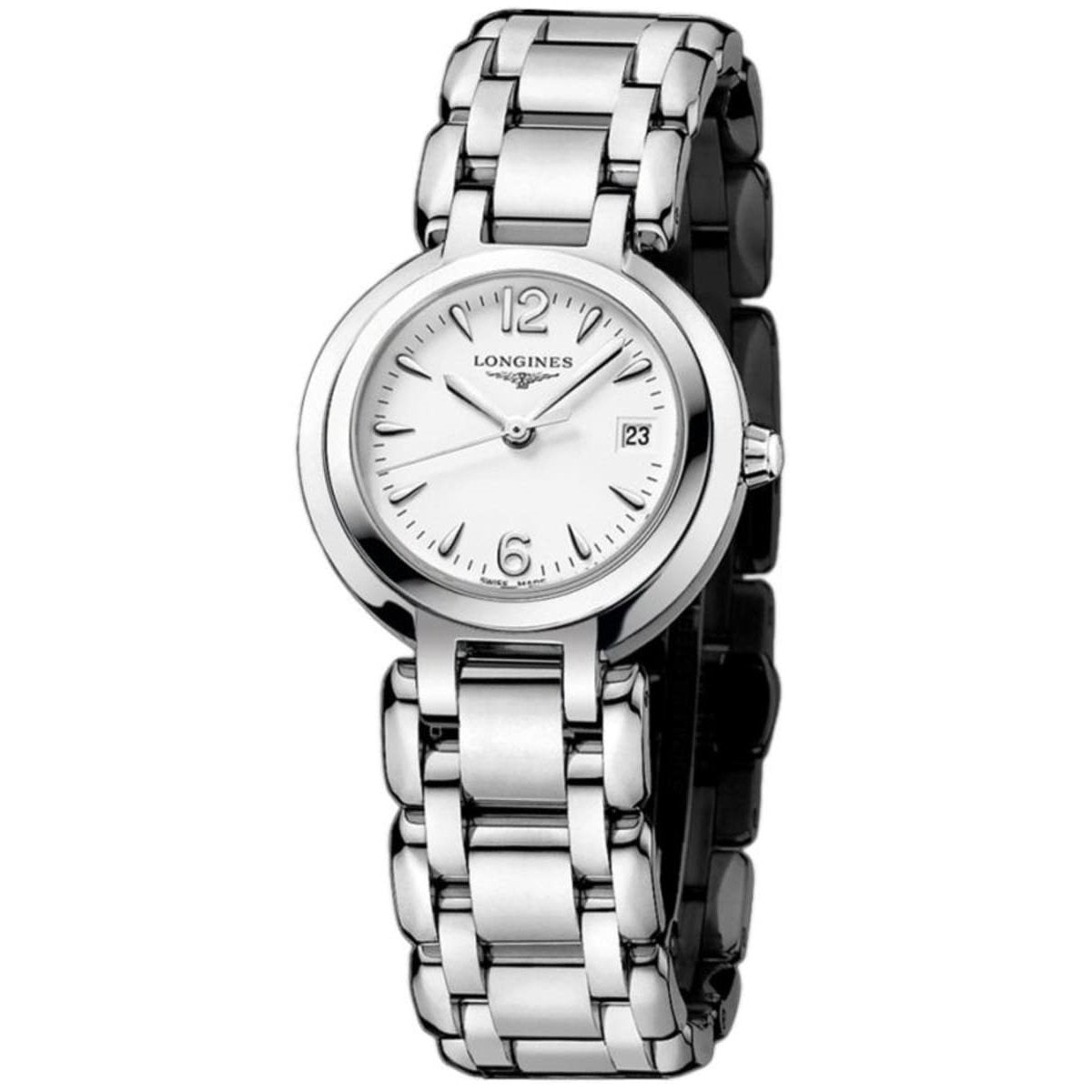 CD71EF88-C205-456B-C058-B80ACD9DA8B5 Longines Women's L81104166 PrimaLuna Stainless Steel Watch - Image 1