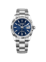 Rolex  Datejust 36mm 126234 Blue Fluted Motif Dial Jubilee Bracelet - Image 2