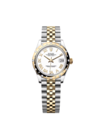 Rolex Datejust m278343-0001/0002 White Dial Yellow Rolesor Oyster Watch