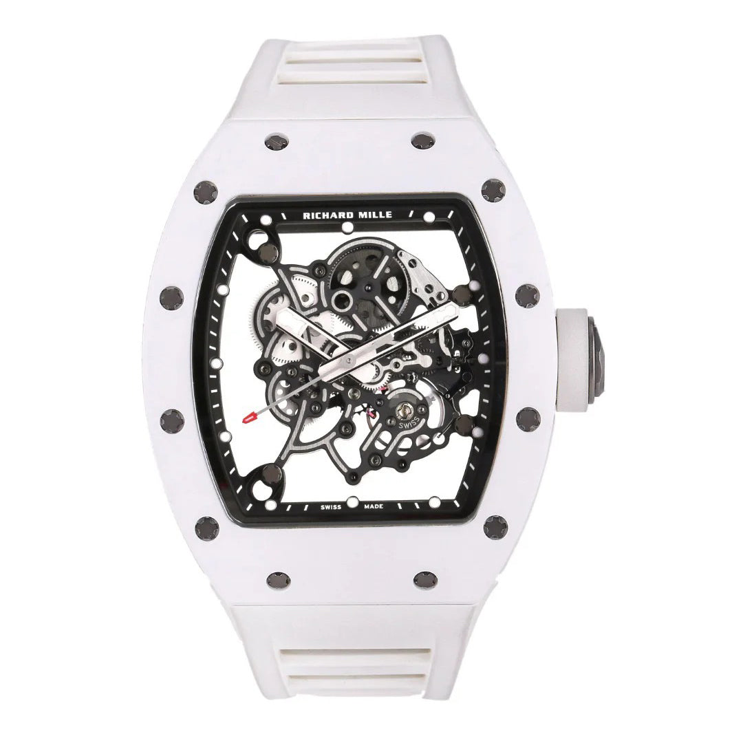 D12E34A4-79B0-1640-2E8D-1A6082EA64B0 RM055 White Ceramic Dial - Image 1