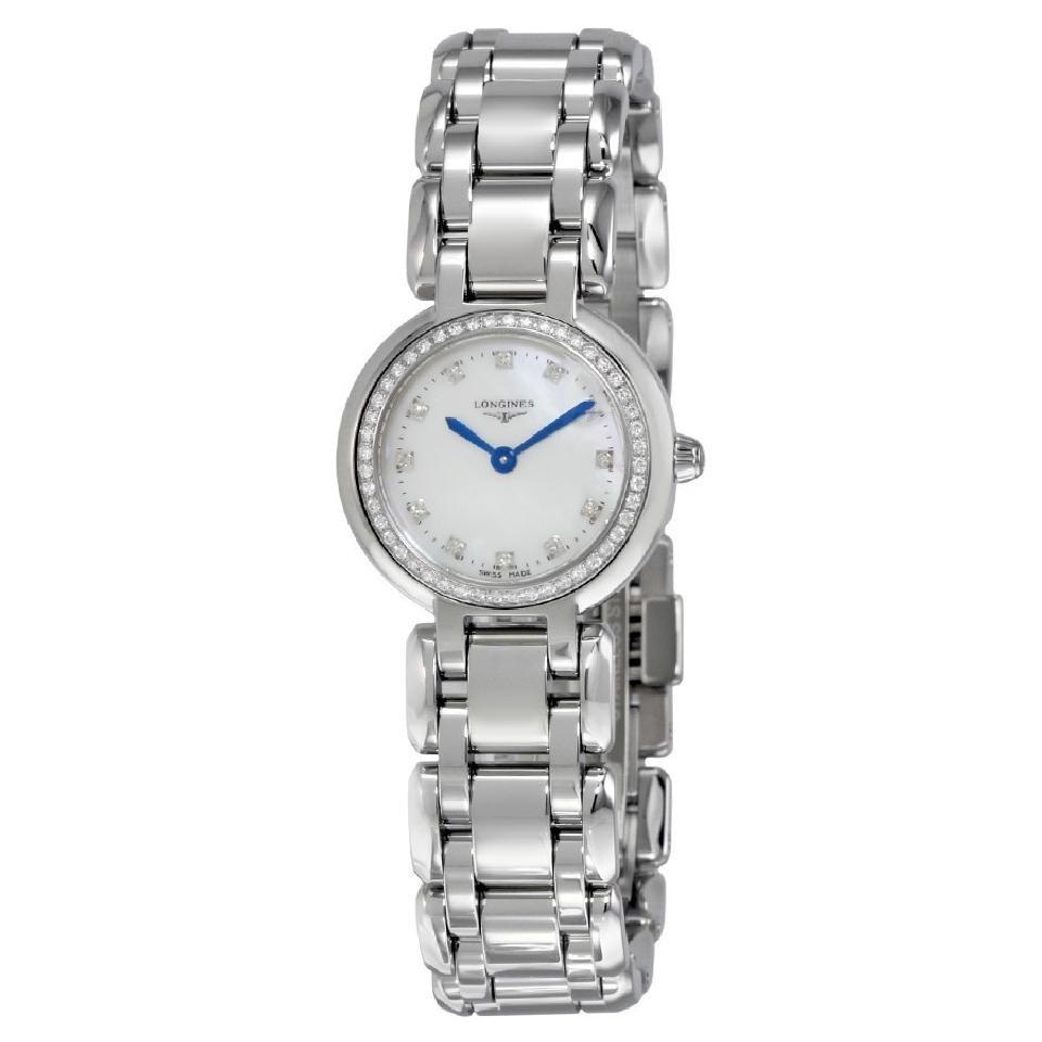 D38EF0B5-0530-1385-3148-A4FD8A332033 Longines Women's L81090876 PrimaLuna Diamond Stainless Steel Watch - Image 1