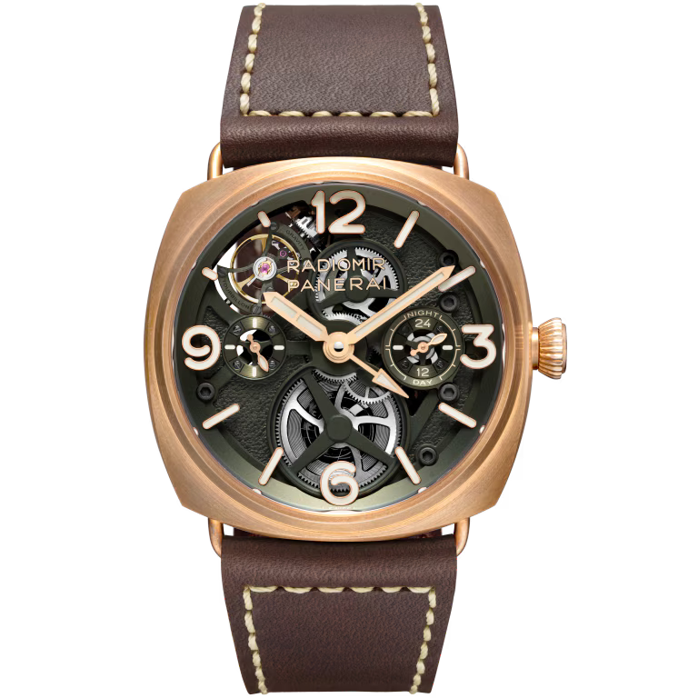 D880AD59-221E-9D97-E79D-8C20A1538482 Panerai Radiomir Tourbillon GMT Bronzo 45mm PAM01284 - Image 1