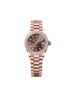 Rolex  Lady-Datejust 28mm 279135RBR Chocolate Dial Jubilee Bracelet