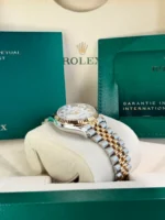Rolex Datejust m278273-0001/0002 31mm White Dial Stainless Steel and Yellow Gold Oyster Watch - Image 5