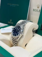 Rolex  Datejust 36mm 126234 Blue Fluted Motif Dial Jubilee Bracelet - Image 5