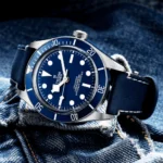 TUDOR Black Bay 58 39mm Navy Blue Dial & Bezel Automatic Leather Strap Watch M79030B-0002 - Image 3