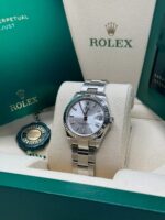 Rolex Datejust m278274-0011/0012 Silver Dial 31mm Fluted Bezel Oyster Bracelet - Image 5