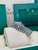 Rolex Datejust m278384RBR-0021/0022 Mint Green 31mm Dial Oyster Watch - Image 8