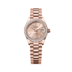 Rolex  Lady-Datejust 28mm 279135RBR Rose Dial Jubilee Bracelet