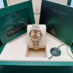 Rolex Datejust m278273-0013/0014 31mm Champagne Dial Stainless Steel and Yellow Gold Oyster Watch - Image 18