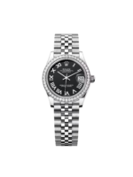 Rolex Datejust m278384RBR Bright Black 31mm Dial Oyster Watch - Image 2