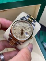Rolex  Datejust 36mm 126203 Golden Palm Dial Domed Bezel Oyster Bracelet - Image 15