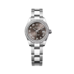 Rolex Lady-Datejust 28mm 279384RBR Dark Grey Dial Oyster Bracelet