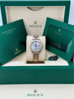 Rolex Datejust m278381-0025/0026 Mother-of-Pearl Diamond 31mm Dial Diamond-Set Bezel and Oyster Bracelet Watch - Image 10