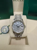 Rolex  Datejust 36mm 126234 Mother of Pearl Diamond Dial Oyster Stainless Steel - Image 8