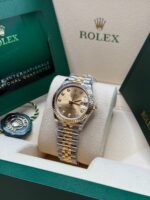 Rolex Datejust m278273-0025/0026 31mm Champagne Dial Stainless Steel and Yellow Gold Oyster Watch - Image 5