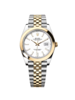 Rolex Datejust 41mm 126303 White Index Oyster Steel and Yellow Gold Mens Watch - Image 2