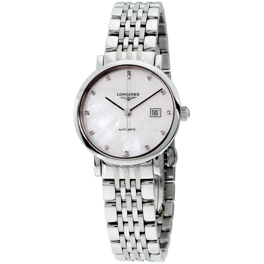F5891355-31F0-66CF-0247-358E47F3B847 Longines Women's L43104876 Elegant Stainless Steel Watch - Image 1