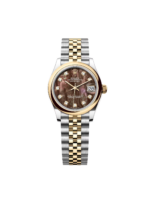 Rolex Datejust m278243-0023/0024 31mm Black Mother-of-Pearl Dial Yellow Rolesor Oyster Watch