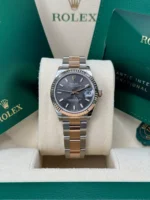 Rolex Datejust m278271-0017/0018 Slate 31mm Dial Oyster Bracelet Watch - Image 8