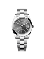 Rolex Datejust 41mm 126300 Slate Index Jubilee Stainless Steel Watch - Image 2