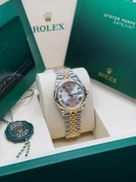 Rolex Datejust m278343-0003/0004 Silver Dial Yellow Rolesor Oyster Watch - Image 4