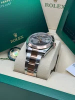 Rolex Datejust 41mm 126301 Sundust Slate Roman Dial Oyster Bracelet - Image 7