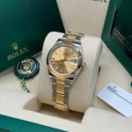 Rolex Datejust m278273-0013/0014 31mm Champagne Dial Stainless Steel and Yellow Gold Oyster Watch - Image 5