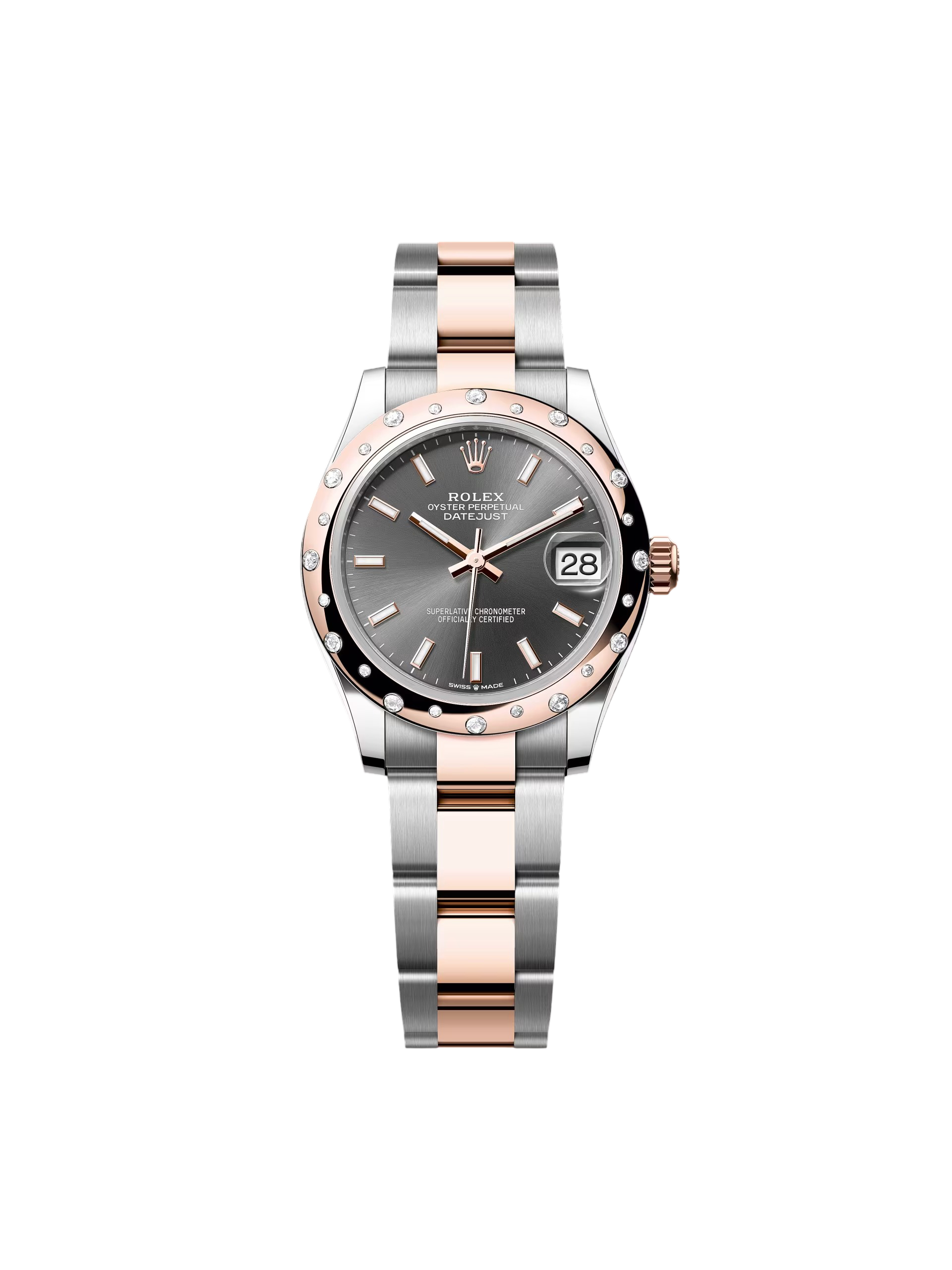 FBC10493-B0E1-2760-D4BD-A22F71C7176F Rolex Datejust m278341 Slate Dial 31mm - Image 1