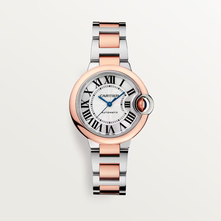 FD4AA747-EC75-6268-6924-14943161629E Cartier BALLON BLEU Rose Gold Mix 33mm - Image 1