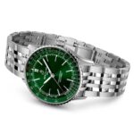 【2024 Hot Sale】Breitling A17329371L1A1 Navitimer Automatic Green Dial Watch - Image 4